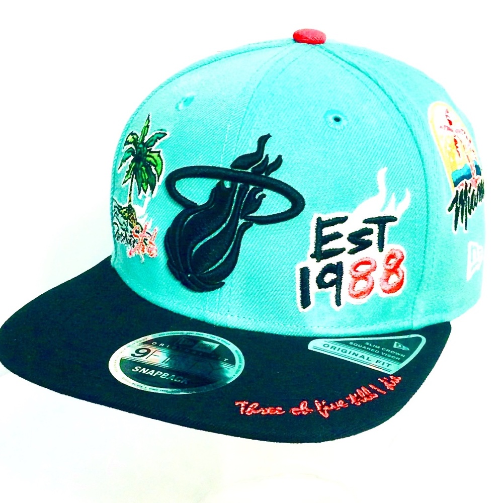 MIAMI HEAT LIMITED EDITION SNAPBACK HAT CAP